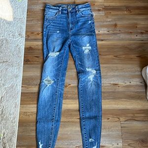 American eagle skinny stretch jeans